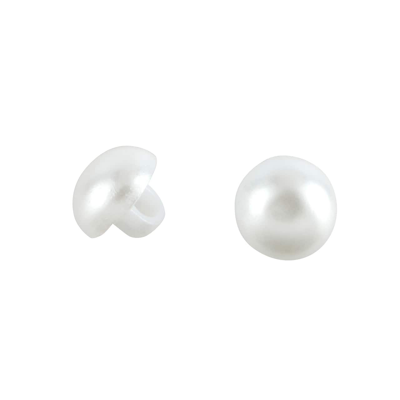 3/8" Faux Pearl Buttons, 4ct. by Loops & Threads®
